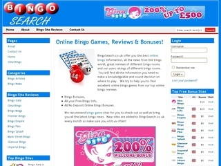 Bingo Search
